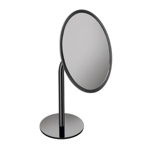 Table bathroom mirror - BLACK & WHITE : 2510683 - COSMIC - contemporary / round / metal