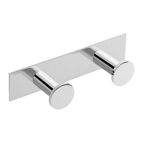 Contemporary coat hook - ARCHITECT : 2050122 - COSMIC - brass / stainless steel / double
