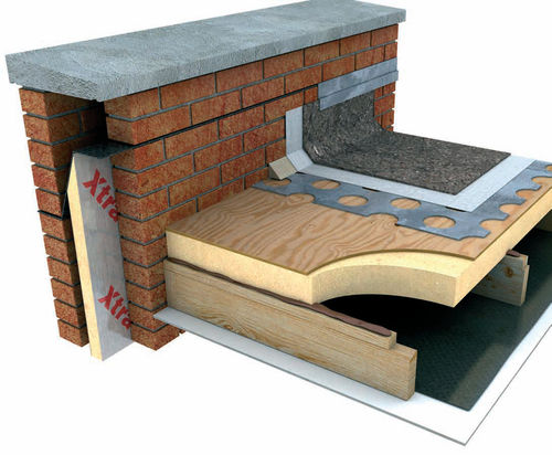 Roof sandwich panel - FR/TP - Xtratherm - plywood facing