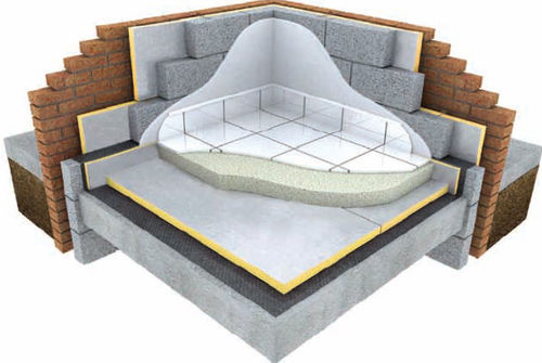 Thermal insulation - XO/UF - Xtratherm - polyisocyanurate (PIR) foam / rigid panel / for flooring