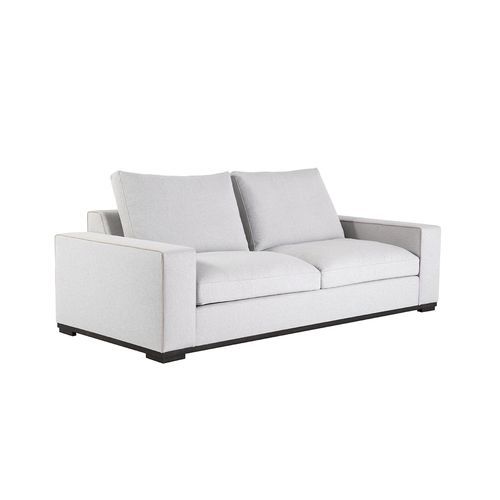 Contemporary sofa - GALAPAGOS 400 - Adriana Hoyos - fabric / leather / with armrests