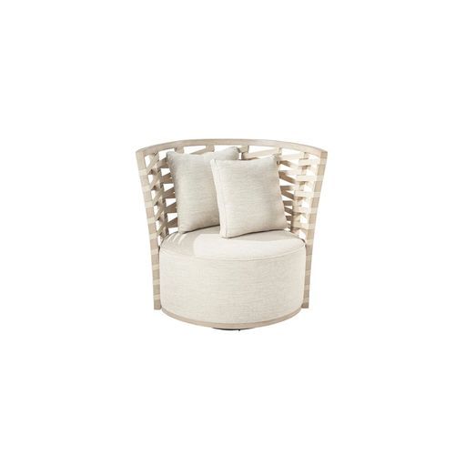 Contemporary armchair - GALAPAGOS ICONIC 911 - Adriana Hoyos - fabric / wooden / with removable cushion