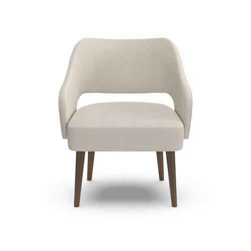 Contemporary chair - TEN 400 - Adriana Hoyos - indoor / fabric / metal base
