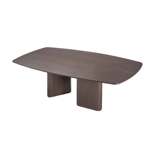 Contemporary dining table - GALAPAGOS 200 - Adriana Hoyos - wooden / wooden base / rectangular