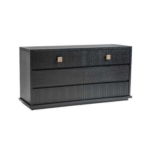 Contemporary chest of drawers - RUMBA 100 - Adriana Hoyos - wooden / rectangular / 6-drawer