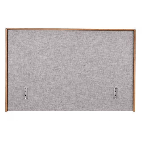 Double bed headboard - BORDEAUX - André Renault - contemporary / fabric / gray