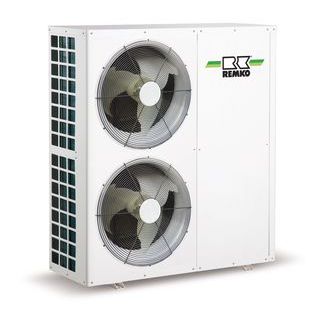 Air-cooled chiller - RVS DC SERIES - REMKO GmbH & Co. KG - floor-mounted / exterior
