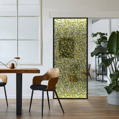 Cover decorative panel - SANTO - F029 - DACRYL® - wall-mounted / for interior / illuminated