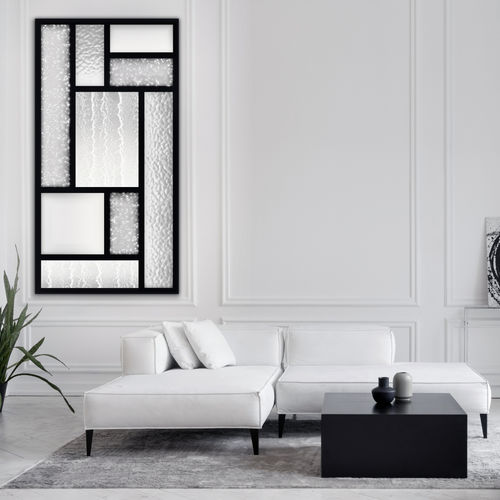 Cover decorative panel - ARTWORK - BLANC  - DACRYL® - furniture / wall-mounted / for interior