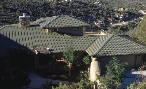 Galvanised steel roofing - TITAN® CB-100 - Custom-Bilt Metals - sheet steel / standing seam