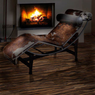 Engineered parquet floor - EBONY MAKASSAR - Quadrolegno - exotic wood / mahogany / rosewood