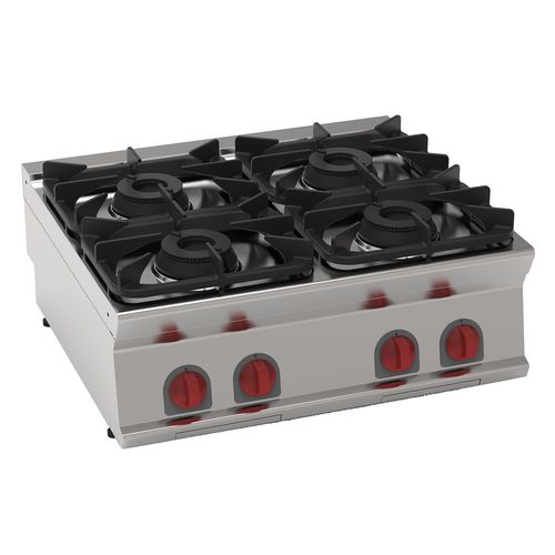 Gas cooktop - 35400317 - Mas Baga - commercial / 4 burner / countertop