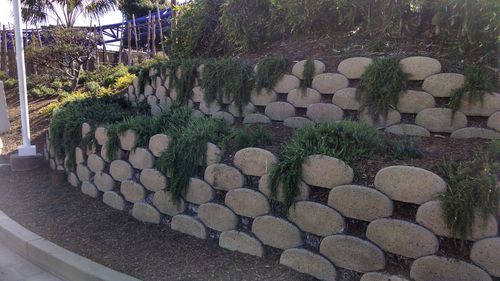 concrete retaining wall - Soil Retention