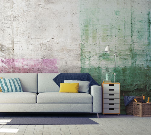 Industrial style wallpaper - BM183  - In Création - urban motif / concrete look