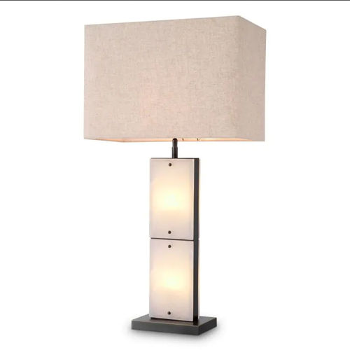 Table lamp - ORTIZ - EICHHOLTZ - bronze / alabaster / contemporary