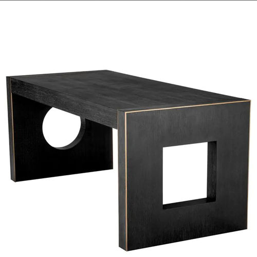 Minimalist design desk - ROVIGO - EICHHOLTZ - oak / wood veneer / straight