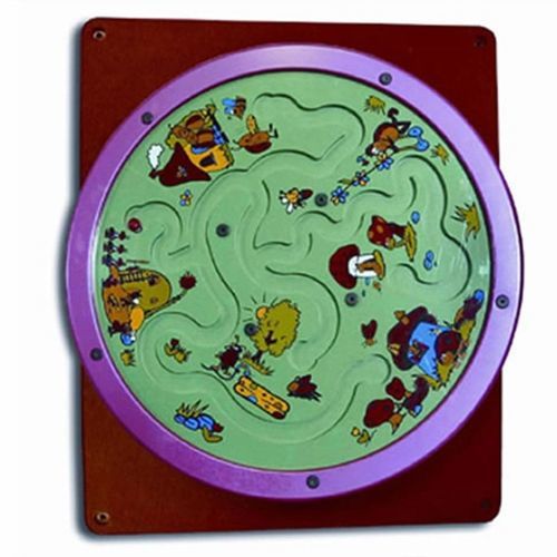 City play panel - LADY BUG GAME   - Soft Play LLC - wall-mounted