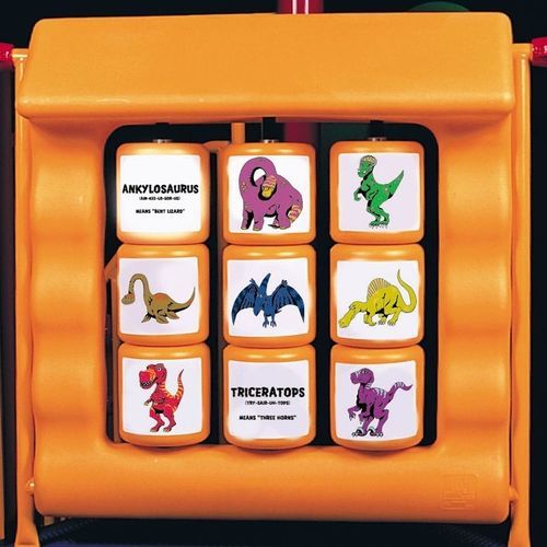 Memory play panel - DINOSAUR MATCH  - Soft Play LLC