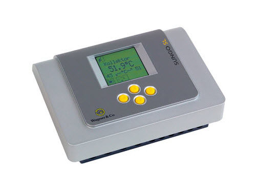 Wall-mounted heating controller - SUNGO SL - WAGNER & Co - for solar water heaters