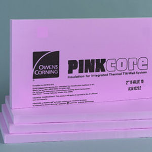 Thermal insulation - PINKCORE®  - QuietZone - extruded polystyrene / panel / foam