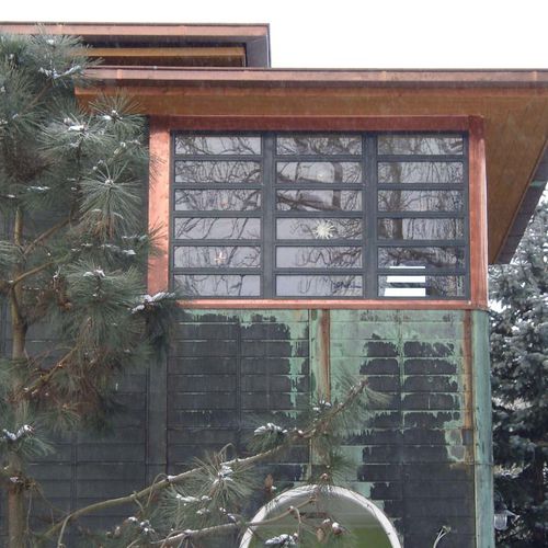 Aluminum window - FLW - Fieger lamellenfenster - louvre / double-glazed / thermal break