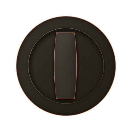 Sliding door handle - EPD81 - Karcher Design - bronze / contemporary / with lock
