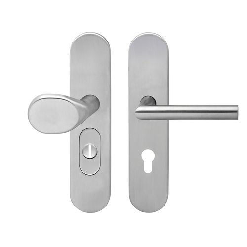 Door handle - ESG 685K - Karcher Design - stainless steel / contemporary / satin finish