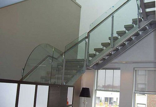 Half-turn staircase - 44209 - Couturier Iron Craft - concrete step / metal frame / contemporary