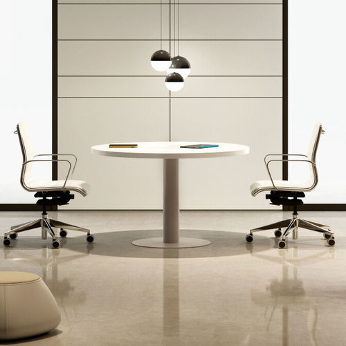 Contemporary boardroom table - SEDICINONI S2 LUX - Styloffice S.p.a. - wooden / aluminum / chrome