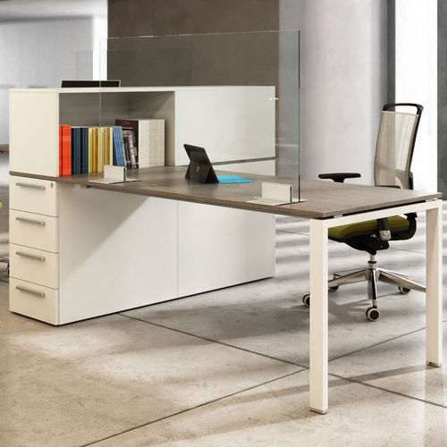 Desk mounted office divider ANTI COVID 19 Styloffice S.p.a. floor