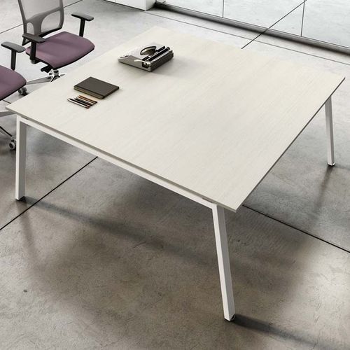 Contemporary boardroom table - SEDICINONI S3 - Styloffice S.p.a. - wooden / aluminum / metal base