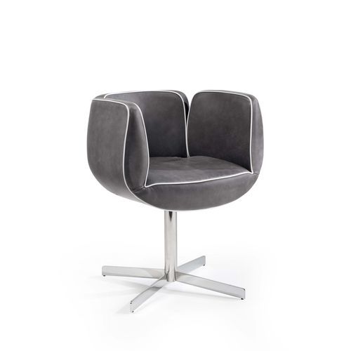 Contemporary armchair - Community - Styloffice S.p.a. - fabric / metal / upholstered