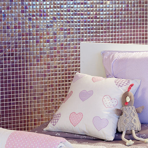 Glass mosaic tile - LUXE - Hisbalit - high-gloss / indoor / outdoor
