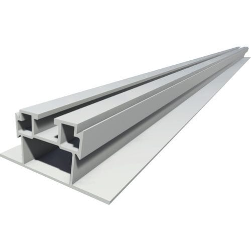 Aluminum profile - 4900-PEGA-MBA-4291 - PESPA ALUMIN - rectangular / for sandwich panels / for mono-pitched roofs
