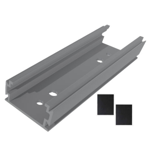 Aluminum profile - 4900-PEGA-MBA-4284/125 - PESPA ALUMIN - rubber / U-shaped / for sandwich panels