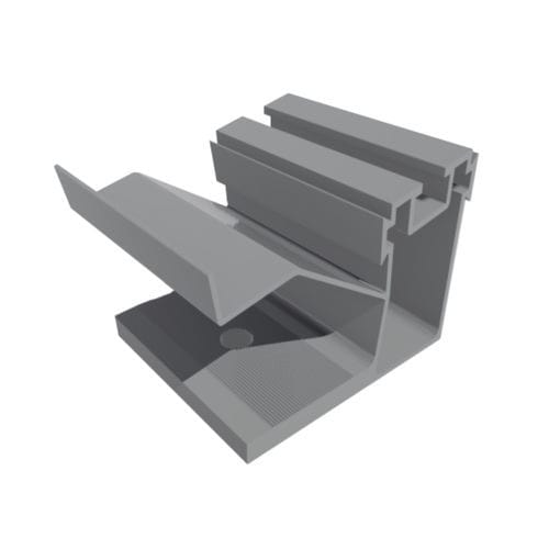 Aluminum profile - 4900-PEGA-MBA-4326/73-10  - PESPA ALUMIN - flat roof