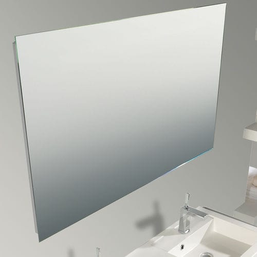 Wall-mounted bathroom mirror - TYPE 12 - RIHO - contemporary / rectangular / LED-illuminated