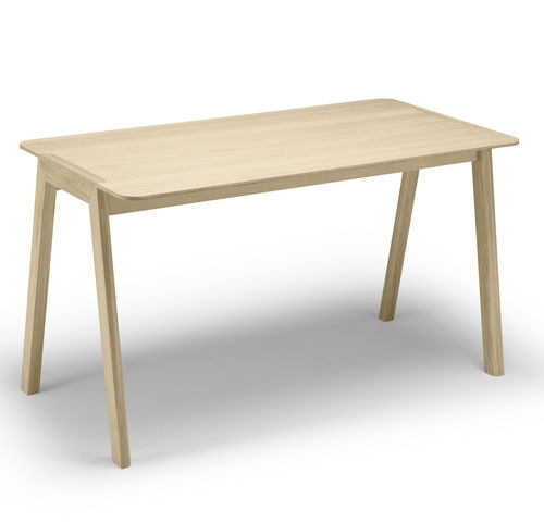 Contemporary high bar table - HELDU - Alki - oak / oak base / rectangular