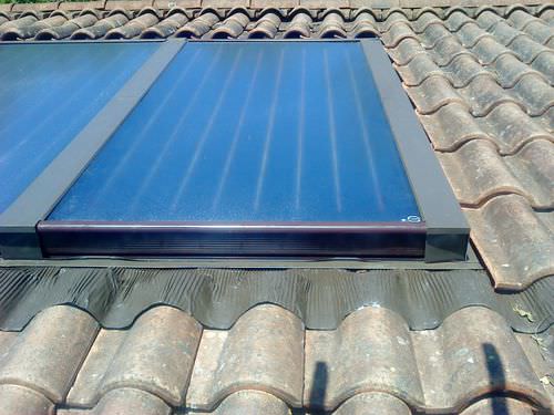 Flat thermal solar collector - H1T - SUNERG SOLAR - with prismatic glass / with frame