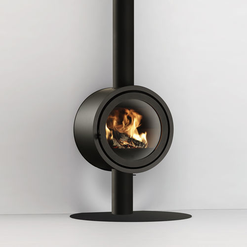 Wood heating stove - Dik Geurts - Odin Front, Wall - DRU - 4 kW / 5 kW...10 kW / hanging