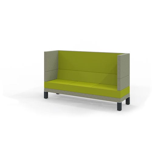 Contemporary sofa - IPOINT LOUNGE - Leuwico - fabric / USB / multi-color