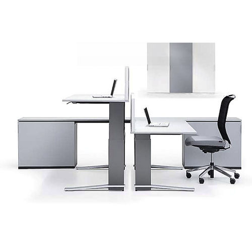 Commercial desk and storage set - IMOVE-C - Leuwico