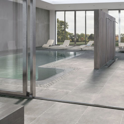Porcelain stoneware tile - TITAN - Century - polished / natural finish / indoor