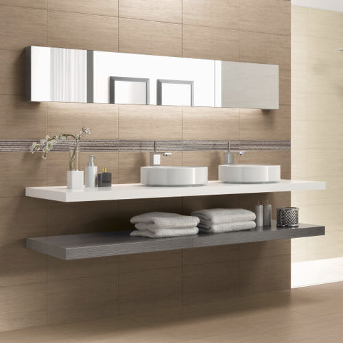 Porcelain stoneware tile - CLIO SAND - Naxos - ceramic / matte / indoor