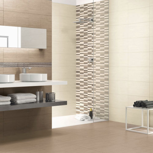 Ceramic tile - MOSAICO CLIO BROWN - Naxos - matte / natural finish / indoor