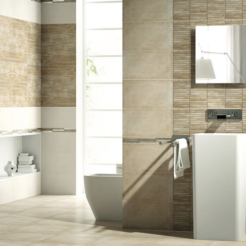 Porcelain stoneware tile - EUPHORIA : CENERE - Naxos - ceramic / matte / bathroom