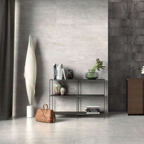 Ceramic tile - ACADEMY : STEEL - Naxos - matte / bathroom / wall