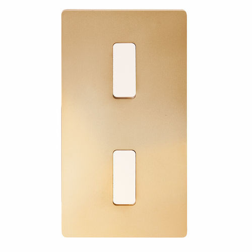 Light switch - M - MOD ELEC - rocker / recessed / double