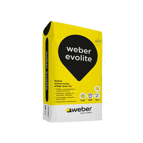 Finishing coating - WEBER EVOLITE - Weber Industries - for facade / for concrete / for bricks