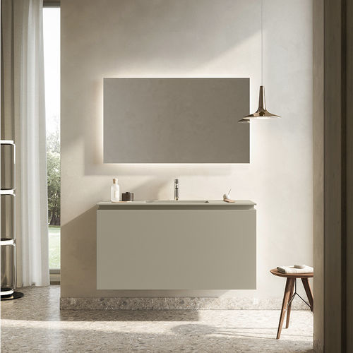 Free-standing washbasin cabinet - AMIATA - karol - wall-hung / wooden / contemporary